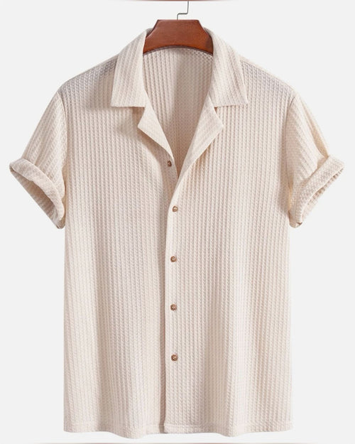 Jacquard Knitted t-shirt